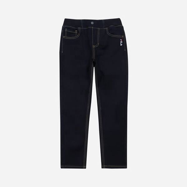 Fila School Denim Boy's Pants - Navy,NZ 358-25704